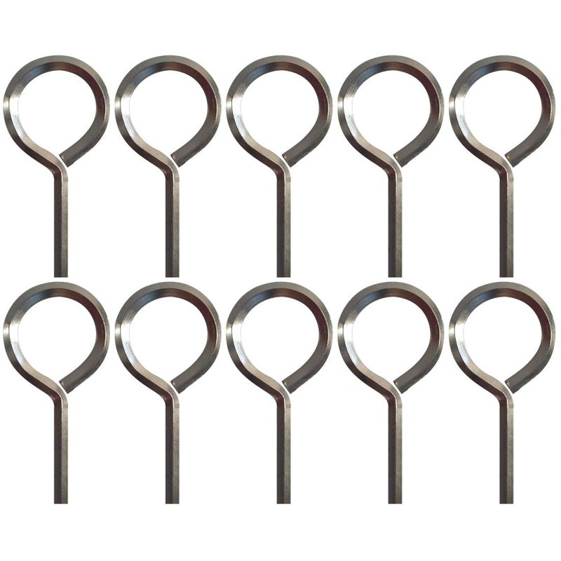 Sfemn 5/32â€ Hex Key Dogging Key Allen Key with Full Loop, Allen Wrench Door Key for Push Bar Panic Exit Devices, Solid Metal - 10 Packs - Image 1